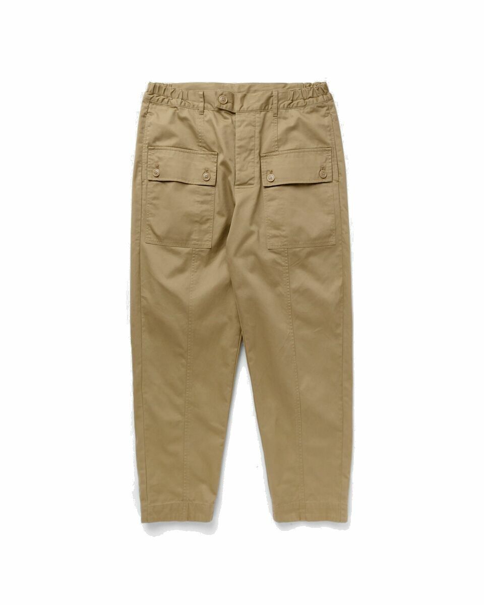 Photo: Barbour Barbour X Maison Kitsune Cargo Trouser Brown - Mens - Cargo Pants
