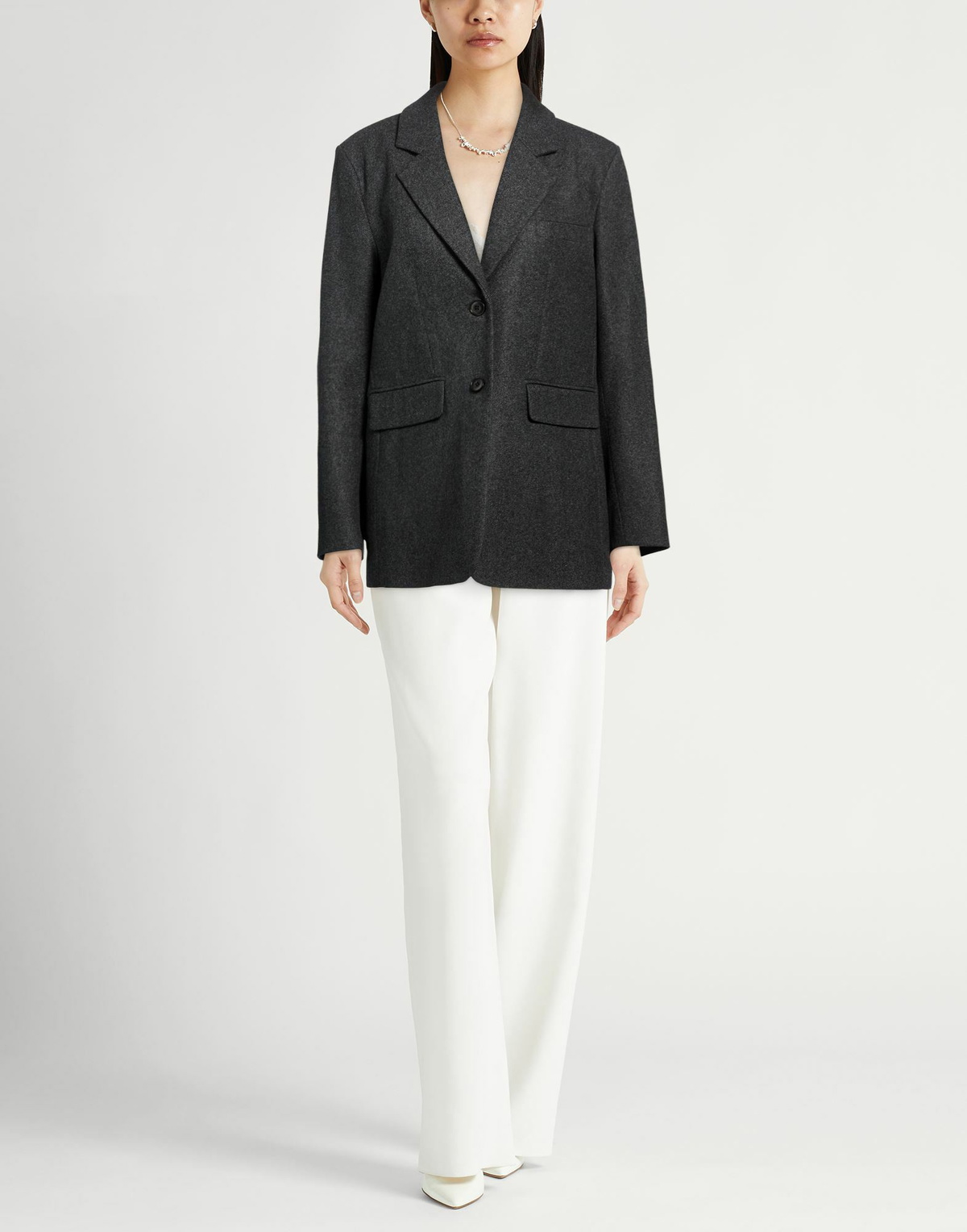 Skall Studio Womens Blazer in Grey