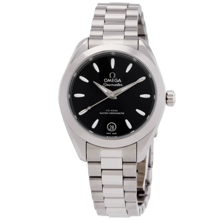 Photo: Omega Seamaster Automatic Black Dial Ladies Watch 22010302001001