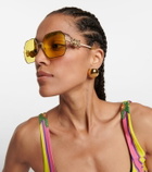 Versace Medusa '95 octagonal sunglasses