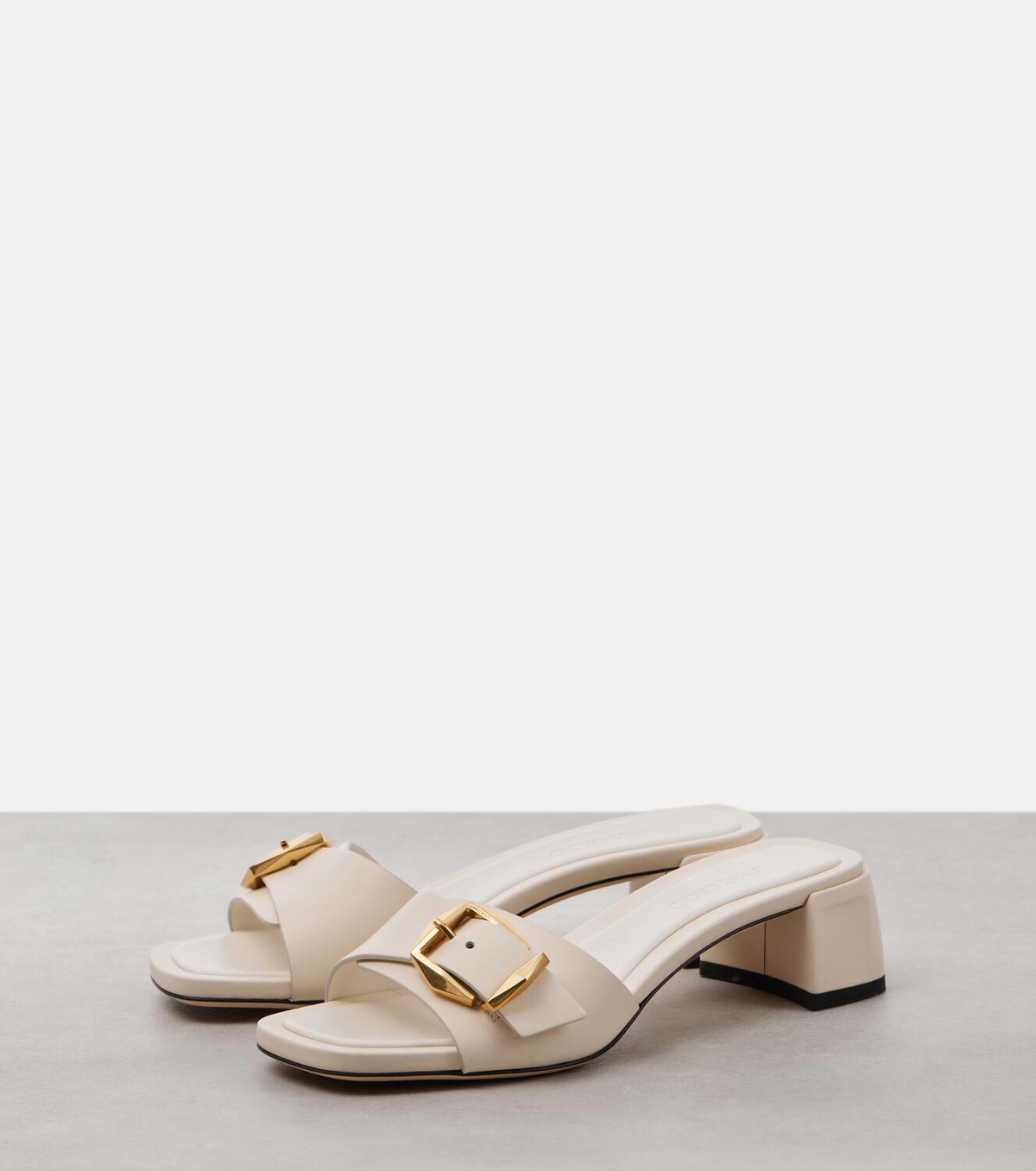 VIP★JIMMY CHOO Hawke 65 スエード ミュール Jimmy Choo Hawke 40 leather mules Jimmy Choo