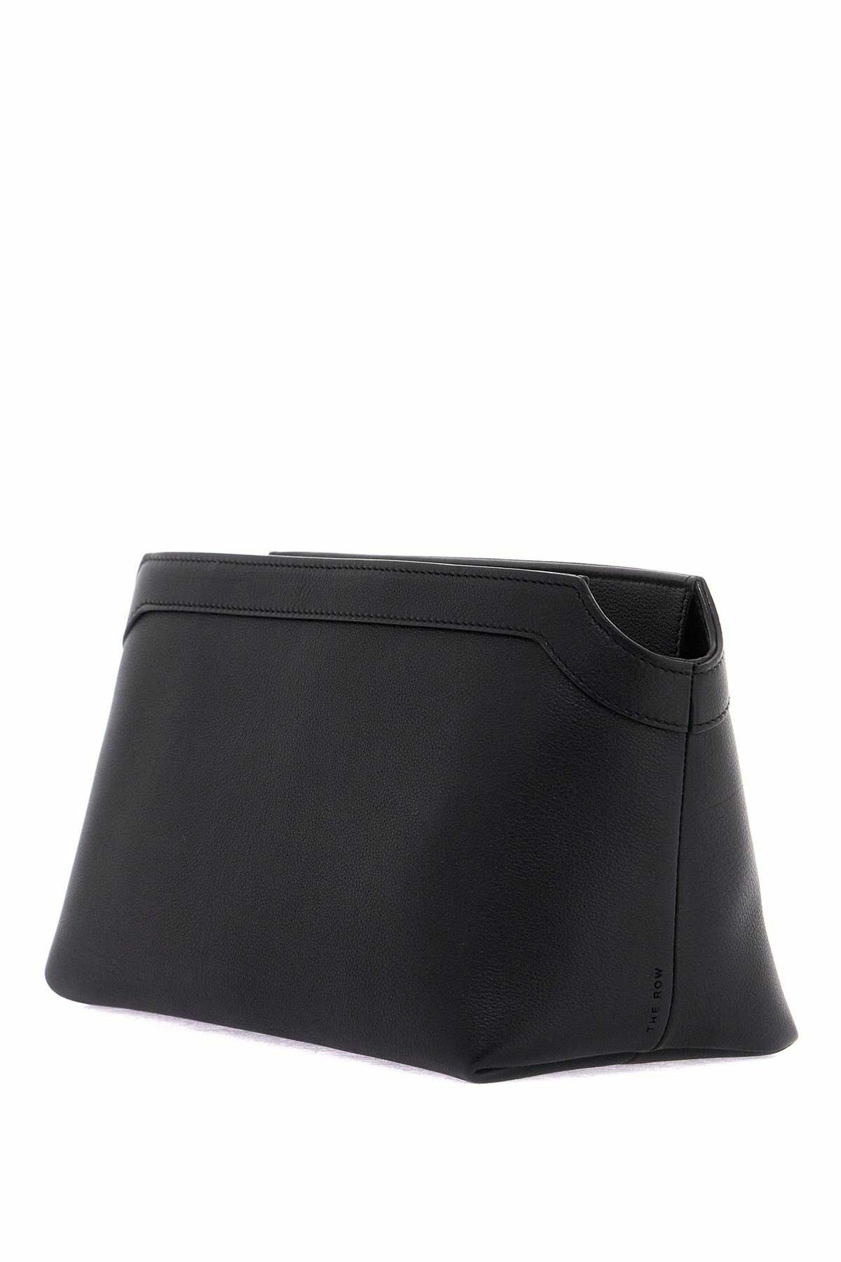 ポーチ THE ROW BLACK LEATHER TERRASSE POUCH Terrasse Bag Black in Leather – The Row