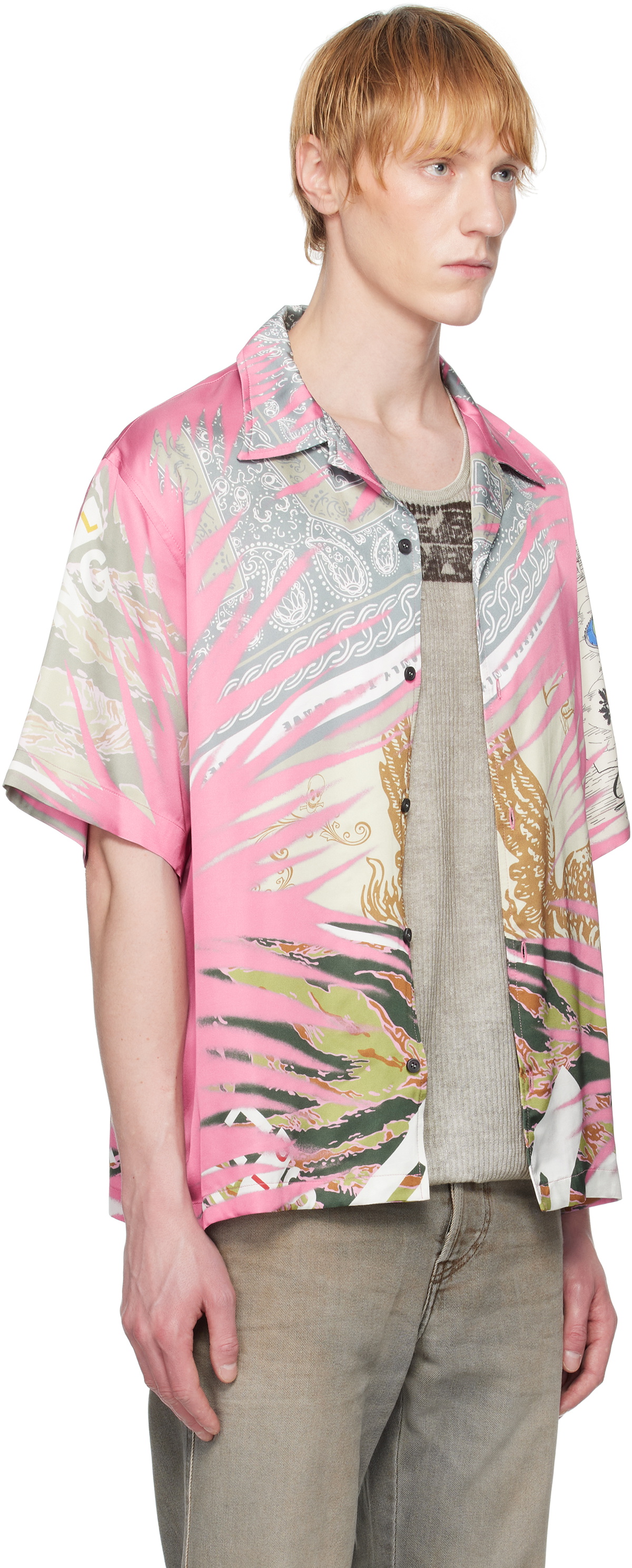 Diesel Pink S-Ulf Shirt Diesel