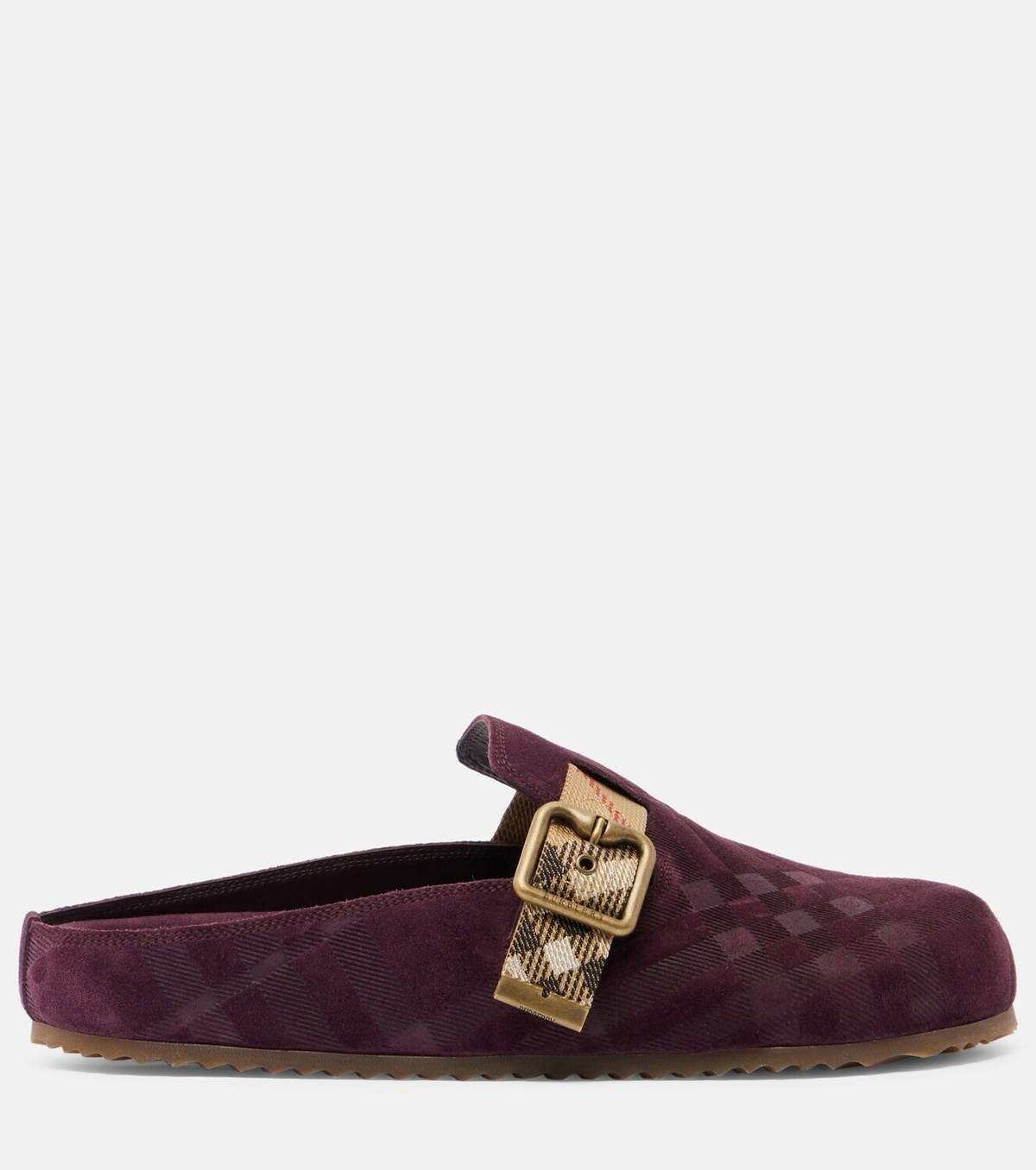 Burberry Urchin suede clogs