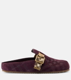 Burberry Urchin suede clogs