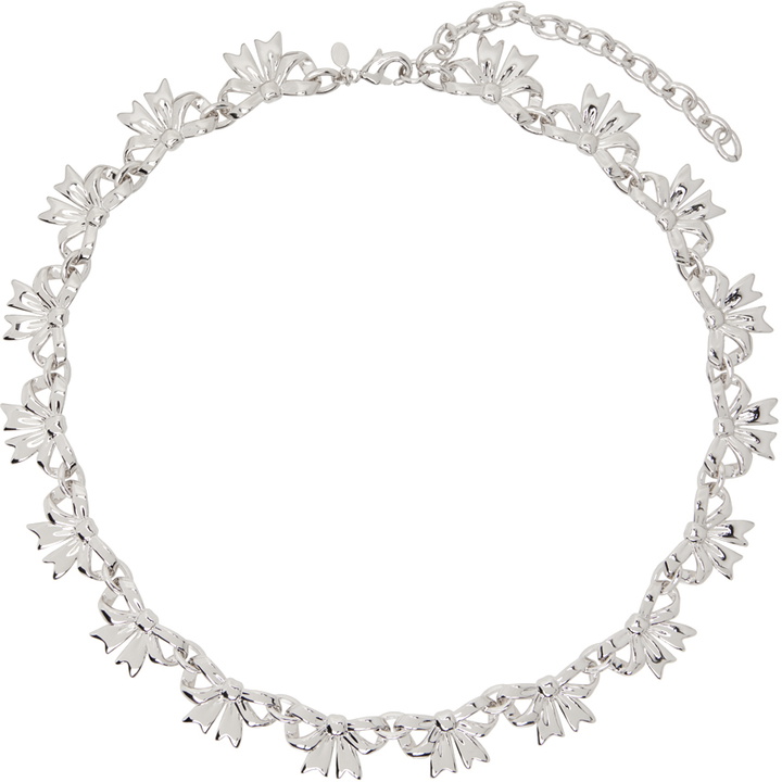 Photo: Sandy Liang Silver Cadeau Necklace