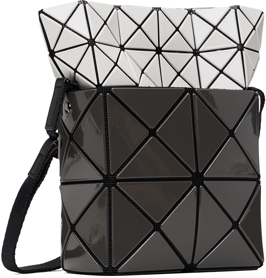 バッグ BAO BAO ISSEY MIYAKE LUCENT NEST Lucent Nest Shoulder Bag in Light Gray/Gray – SVRN