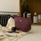HAY Grid Pouch - Small in Burgundy 