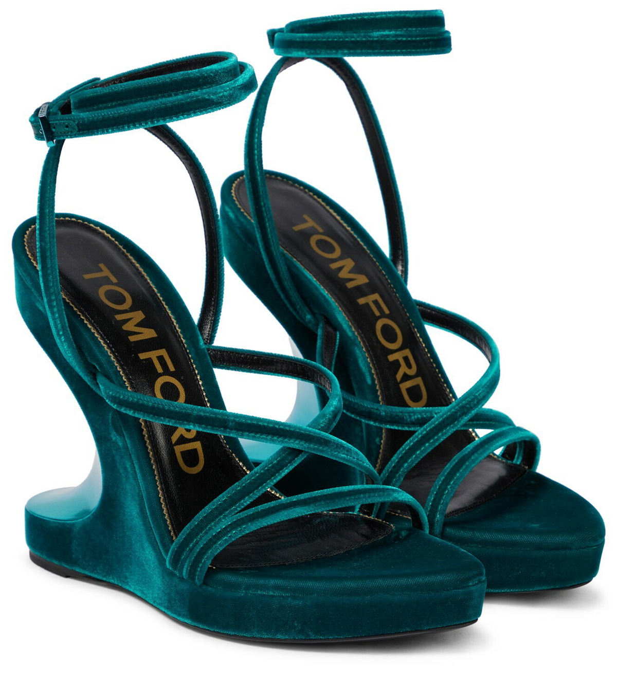 【関税＆送料込み】Tom Ford 80Mm Velvet Sandals 関税＆送料込み】Tom Ford 80Mm Velvet Sandals TOM FORD
