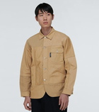 Comme des Garcons Homme - Patchwork cotton-linen jacket