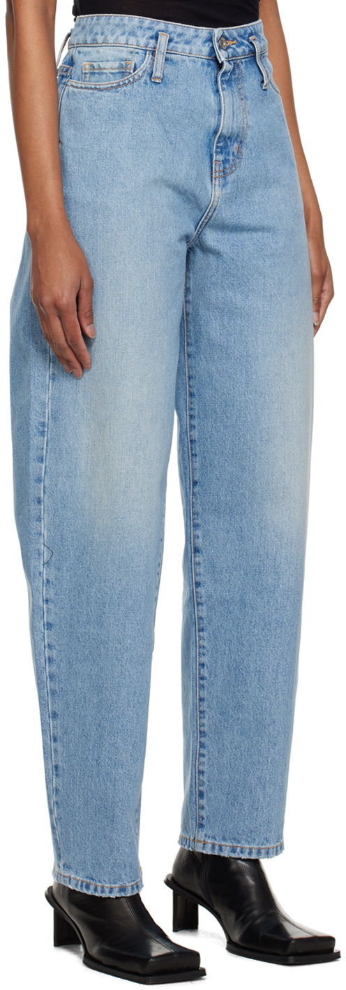HALFBOY Blue Oversized Jeans