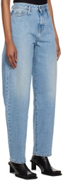 HALFBOY Blue Oversized Jeans