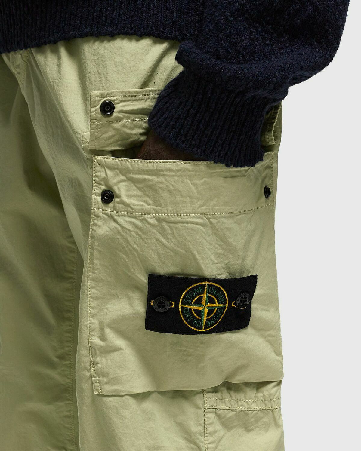 Stone Island Pants Green Mens Cargo Pants Stone Island