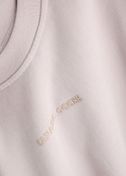 Canada Goose Muskoka Logo Cotton Sweatshirt Light Pink