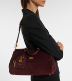 Dolce&Gabbana Sicily Medium suede top-handle bag