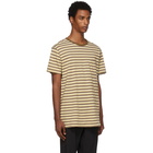 nonnative Beige Striped Dweller T-Shirt