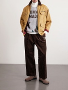 Human Made - Hunting Corduroy-Trimmed Padded Cotton-Canvas Jacket - Neutrals