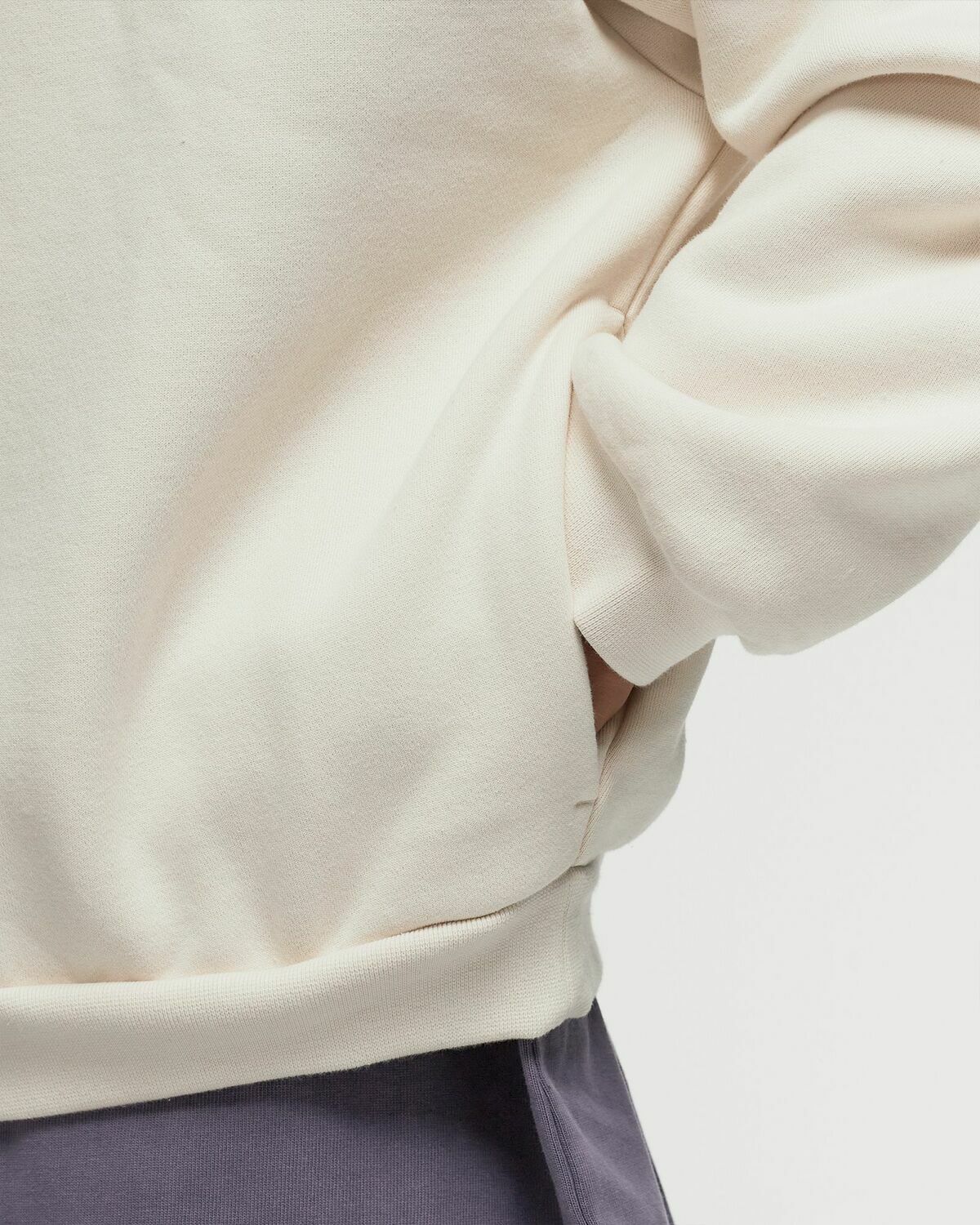 Fear Of God Essentials Fleece Hoodie Beige Hoodies Fear Of God Essentials