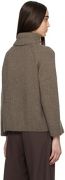 Mark Kenly Domino Tan Studio Brown Karlotta Turtleneck
