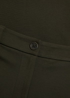 Eileen Fisher Wide-leg Jersey Trousers Dark Grey