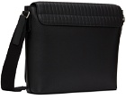 Dunhill Black Small Rollagas Messenger Bag