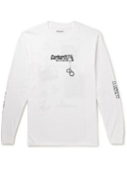 Carhartt WIP - Scramble Printed Cotton-Jersey T-Shirt - White