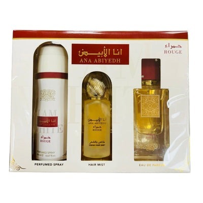 Photo: Lattafa Unisex Ana Abiyedh Rouge Gift Set Fragrances 6290362340270