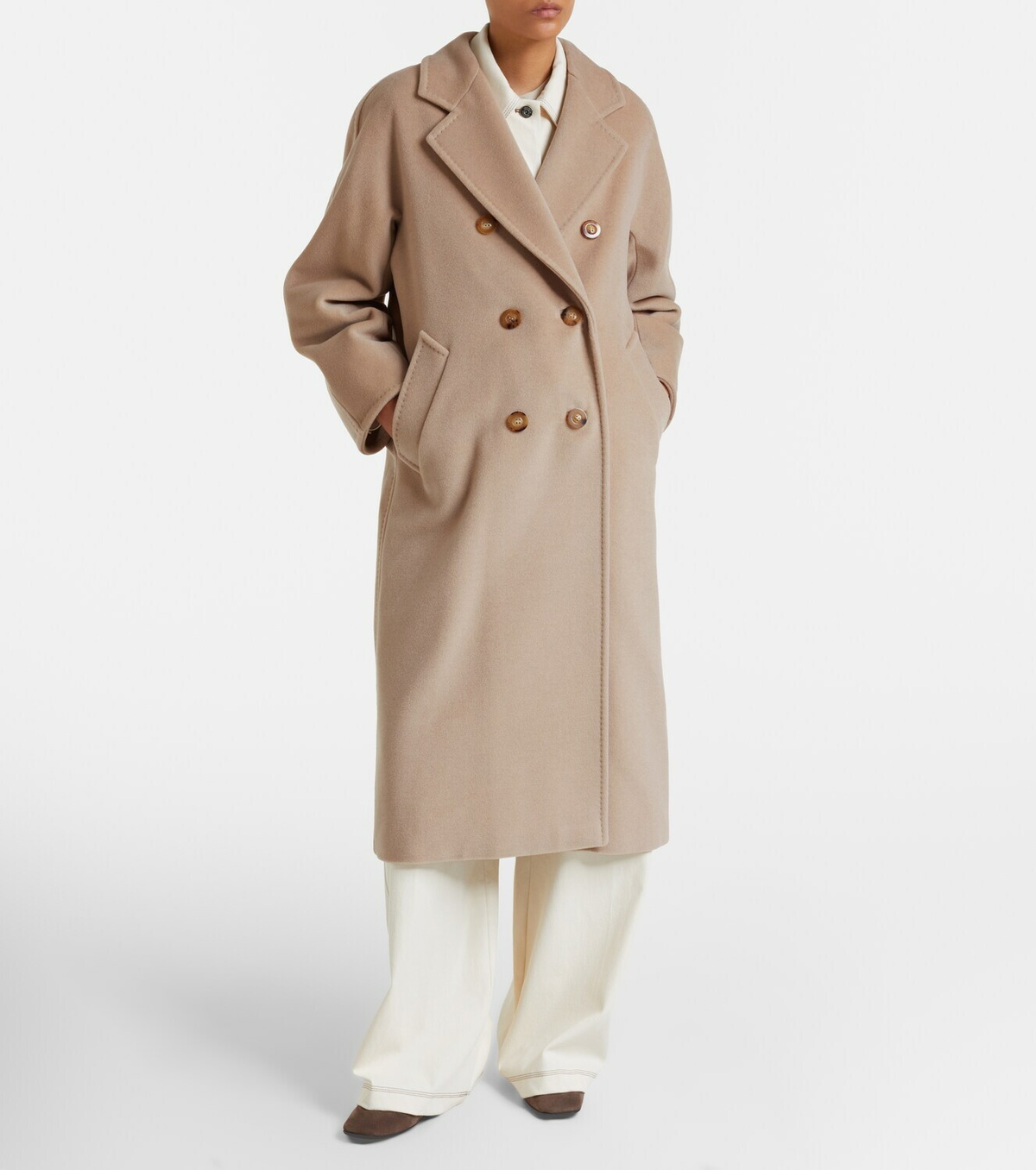 Max Mara Madame wool and cashmere coat