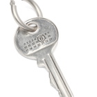MM6 Maison Margiela Women's Key Earrings in Silver 