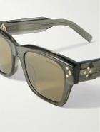 Dior Eyewear - CD Diamond S2I D-Frame Acetate and Silver-Tone Sunglasses