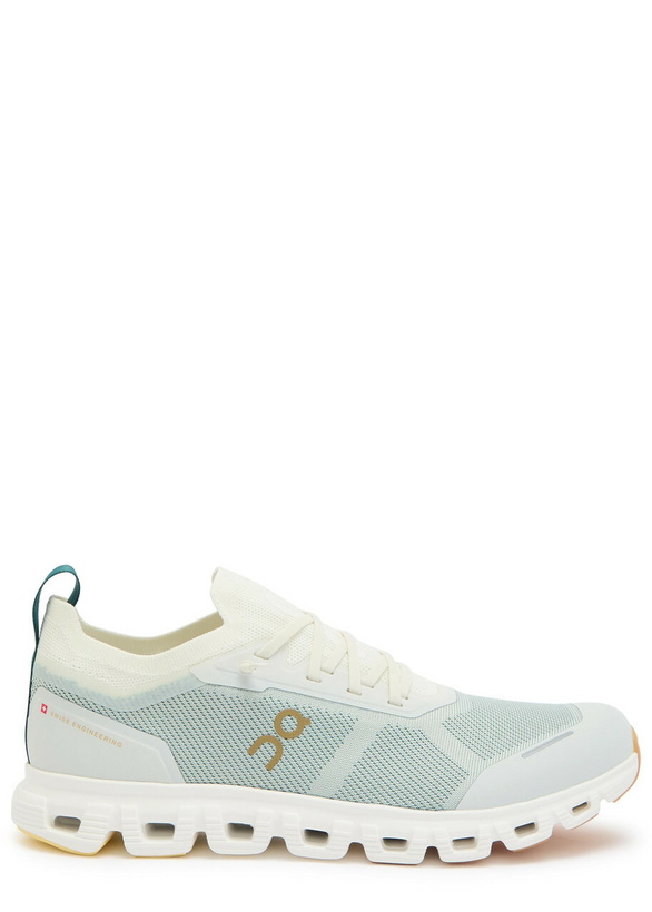 Photo: ON Cloud 6 Versa Jacquard Mesh-knit Sneakers White