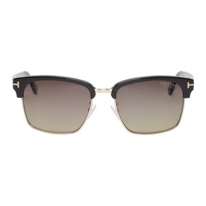Photo: Tom Ford Black and Gold River Sunglasses