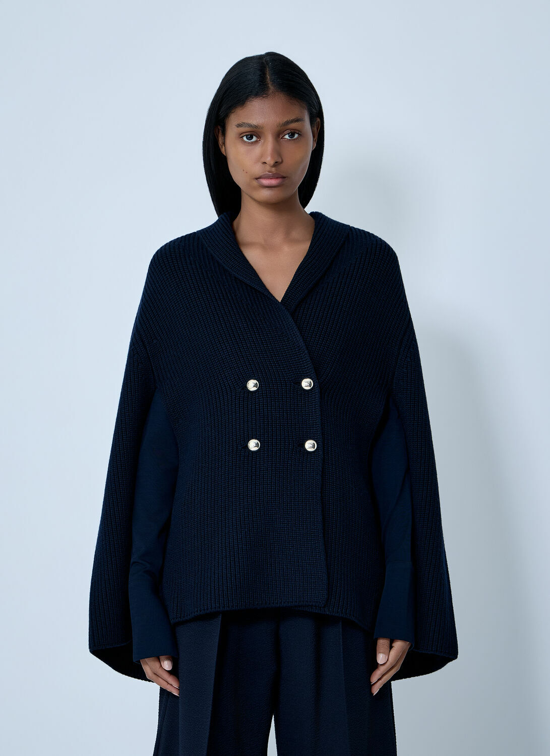 Max Mara Knitted Cape