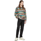 Missoni Brown and Multicolor Print Sweatshirt