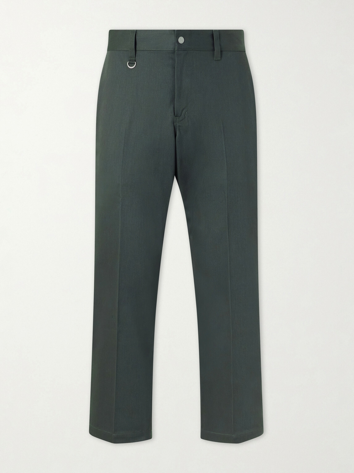 Neighborhood - Straight-Leg Twill Trousers - Green