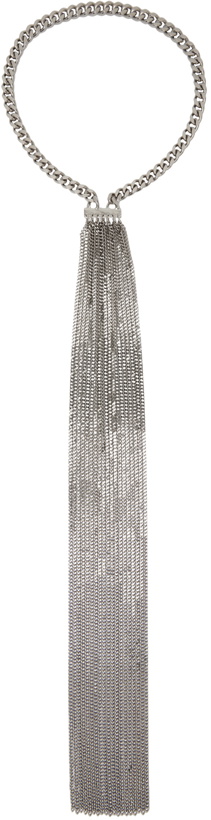 Photo: MM6 Maison Margiela Silver Multi Chain Necklace