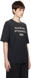 Acne Studios Black Distressed T-Shirt