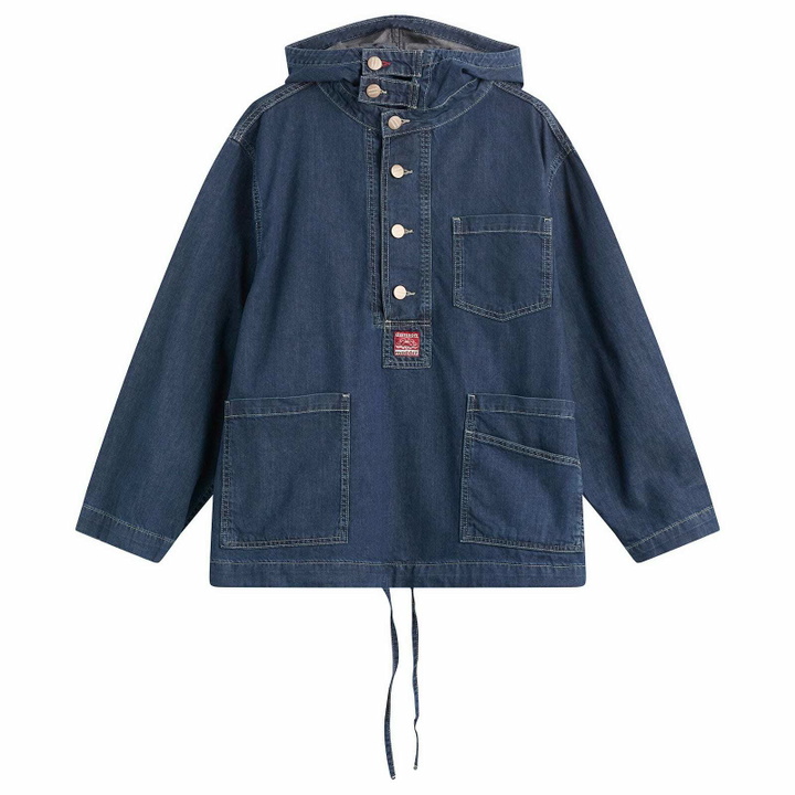 Photo: Damson Madder Women's Briar Hoodie in Blue