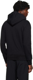 Maison Kitsuné Black Tricolor Fox Hoodie