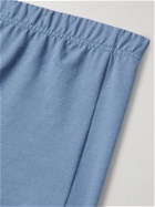 Hanro - Superior Stretch-Cotton Boxer Briefs - Blue - S