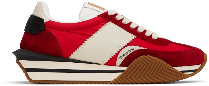 Photo: TOM FORD Red James Sneakers