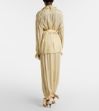 Xu Zhi Striped balloon pants