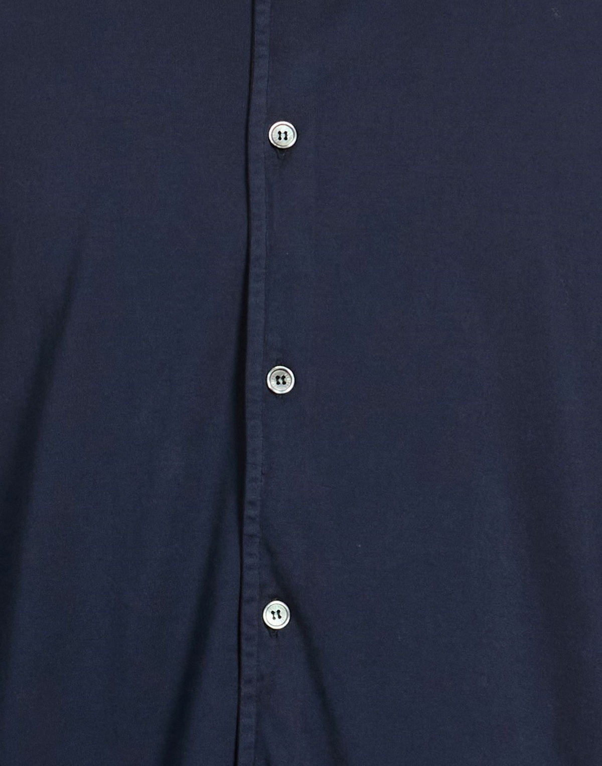 Fedeli Mens Shirt Midnight in Blue