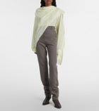 Calvin Klein Collection Kiki draped silk blouse
