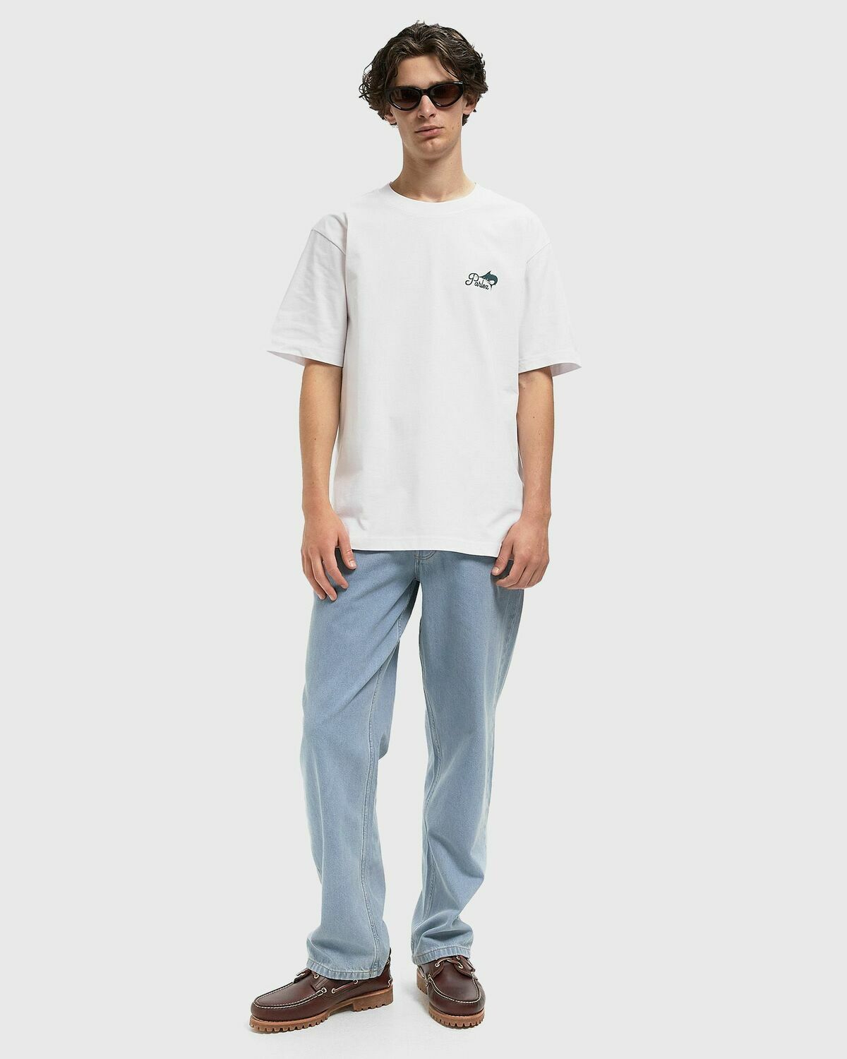 Parlez Release Tee White Mens Shortsleefe