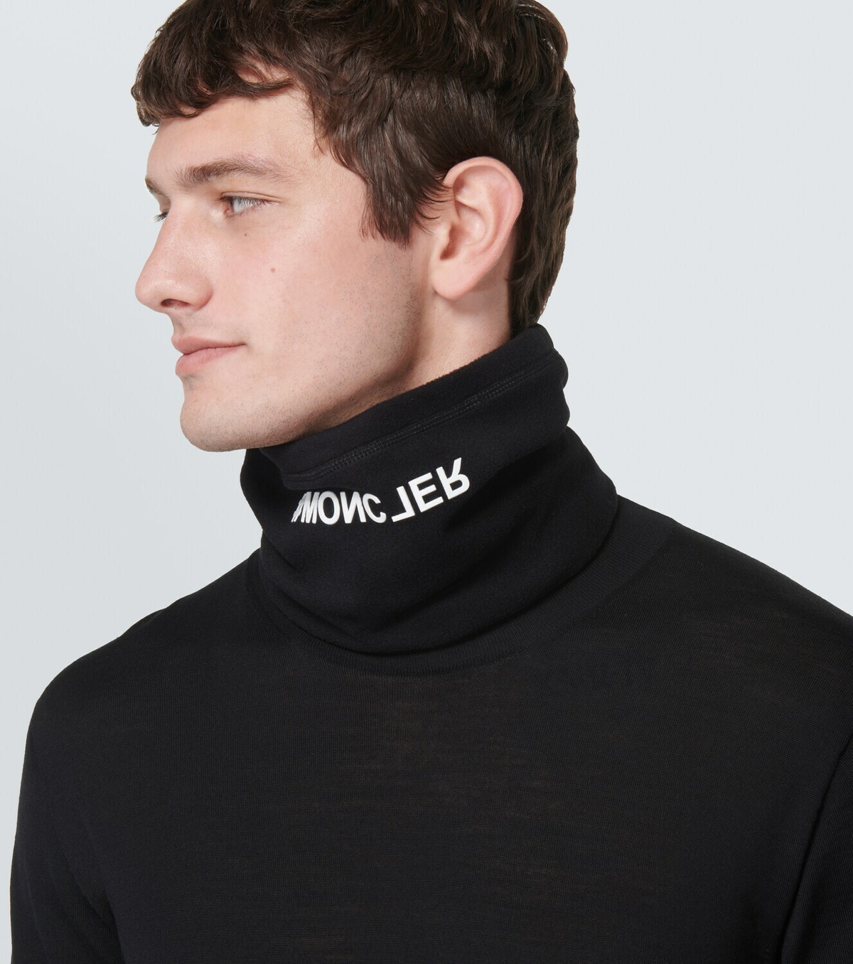 Moncler Grenoble Logo scarf