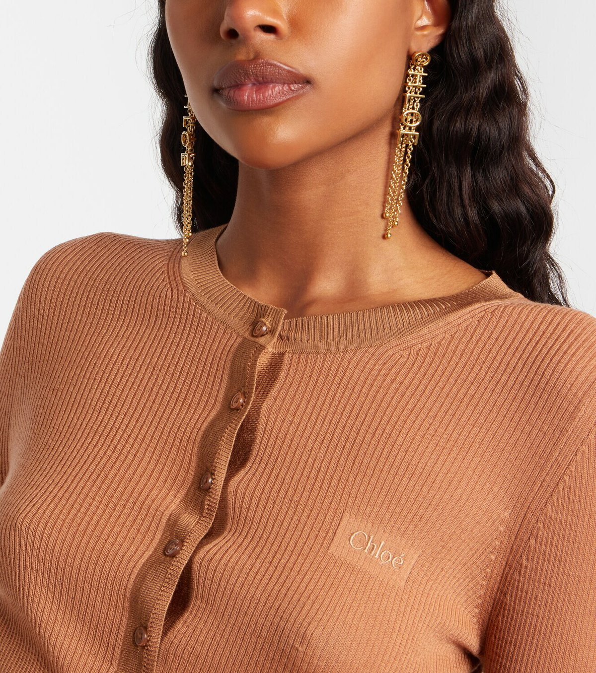 Chloé Laiton drop earrings