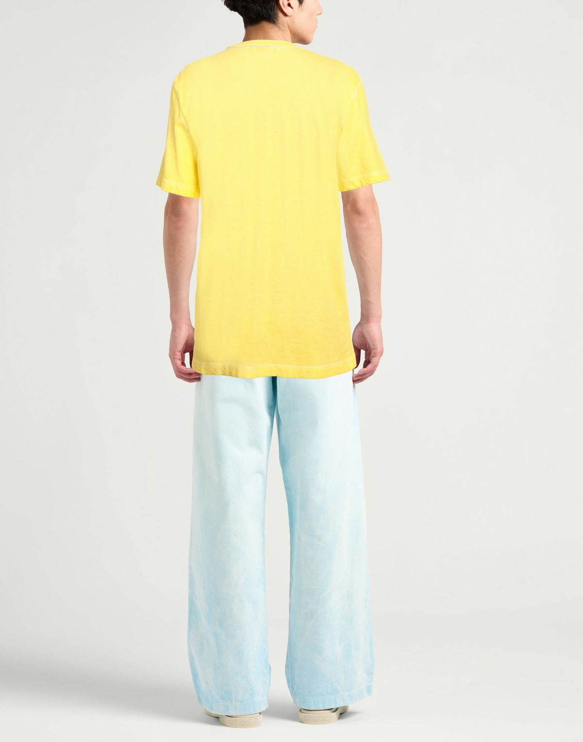 Dsquared2 Mens T-shirt in Yellow
