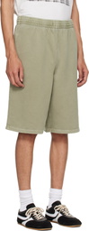 Martine Rose Khaki Sweat Shorts
