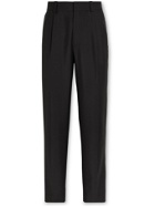 Acne Studios - Wool and Mohair-Blend Trousers - Black